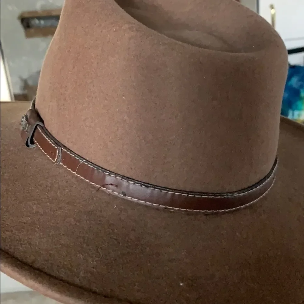 SCALA safari hat wool felt crushable small fedora